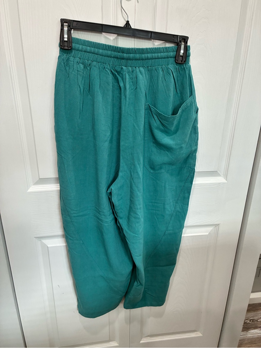 easel Teal Drawstring Women’s Pants / NWT